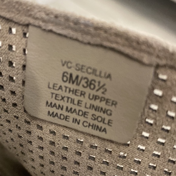 NEW Vince Camuto Secillia Perforated Suede High Boot Size 6 - Picture 12 of 14